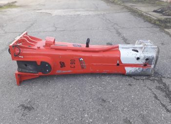 martillo hidraulico rammer g90 segunda mano
